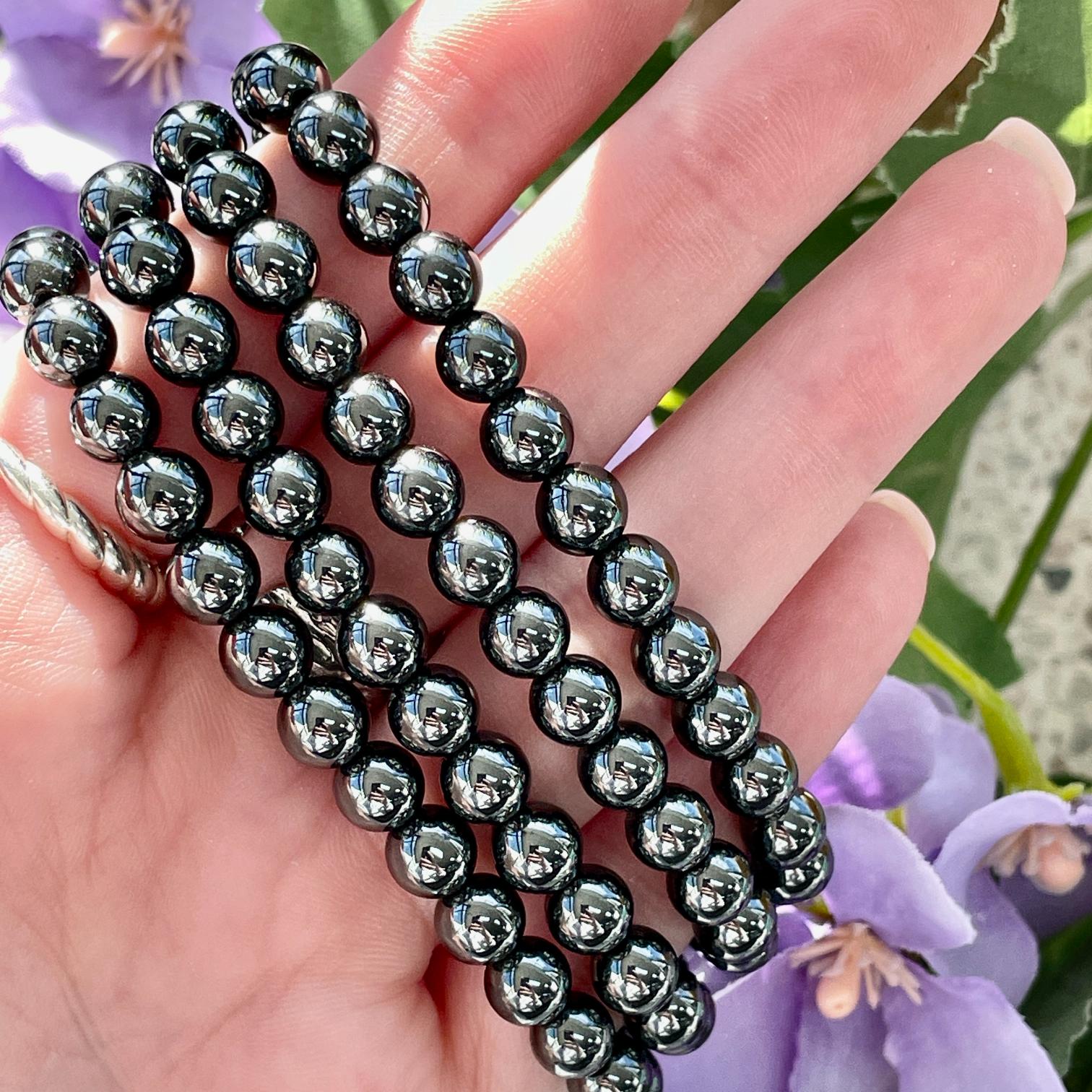 Hematite Beads Bracelet 6mm Hematite Beads Bracelet 6mm